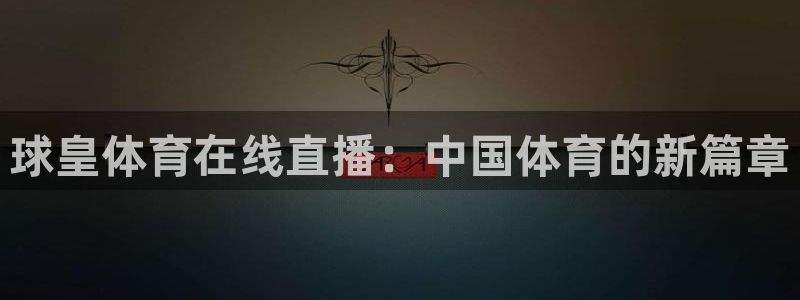 球皇体育在线直播：中国体育的新篇章